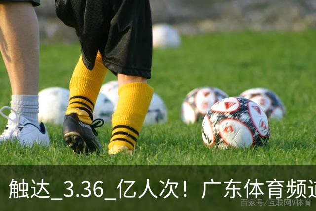 触达 3.36 亿人次！广东体育频道交出世界杯传播“粤式”亮眼答卷